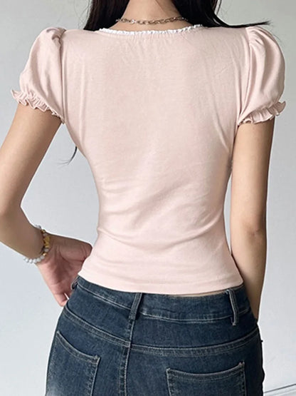 Sweet Button-up Top