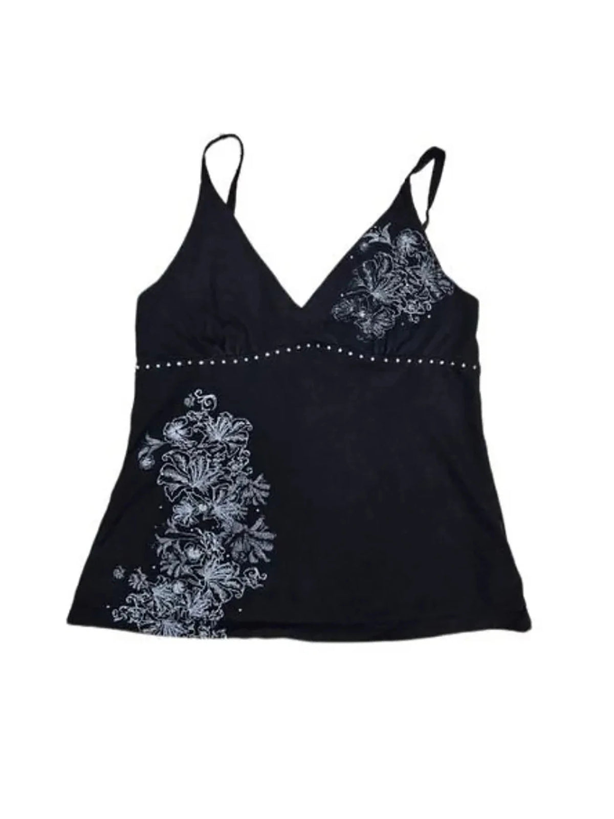 Floral Retro Printed Tank