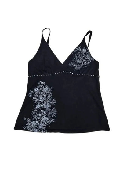 Floral Retro Printed Tank