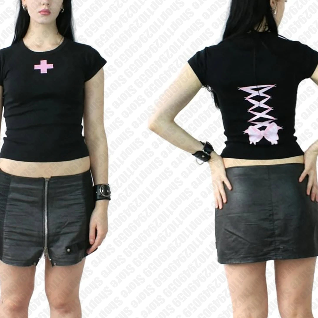 Bow Tie Graphic Tee