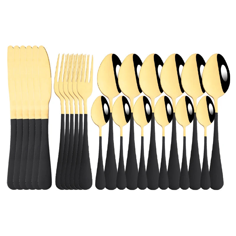 Stainless Steel Tableware Set