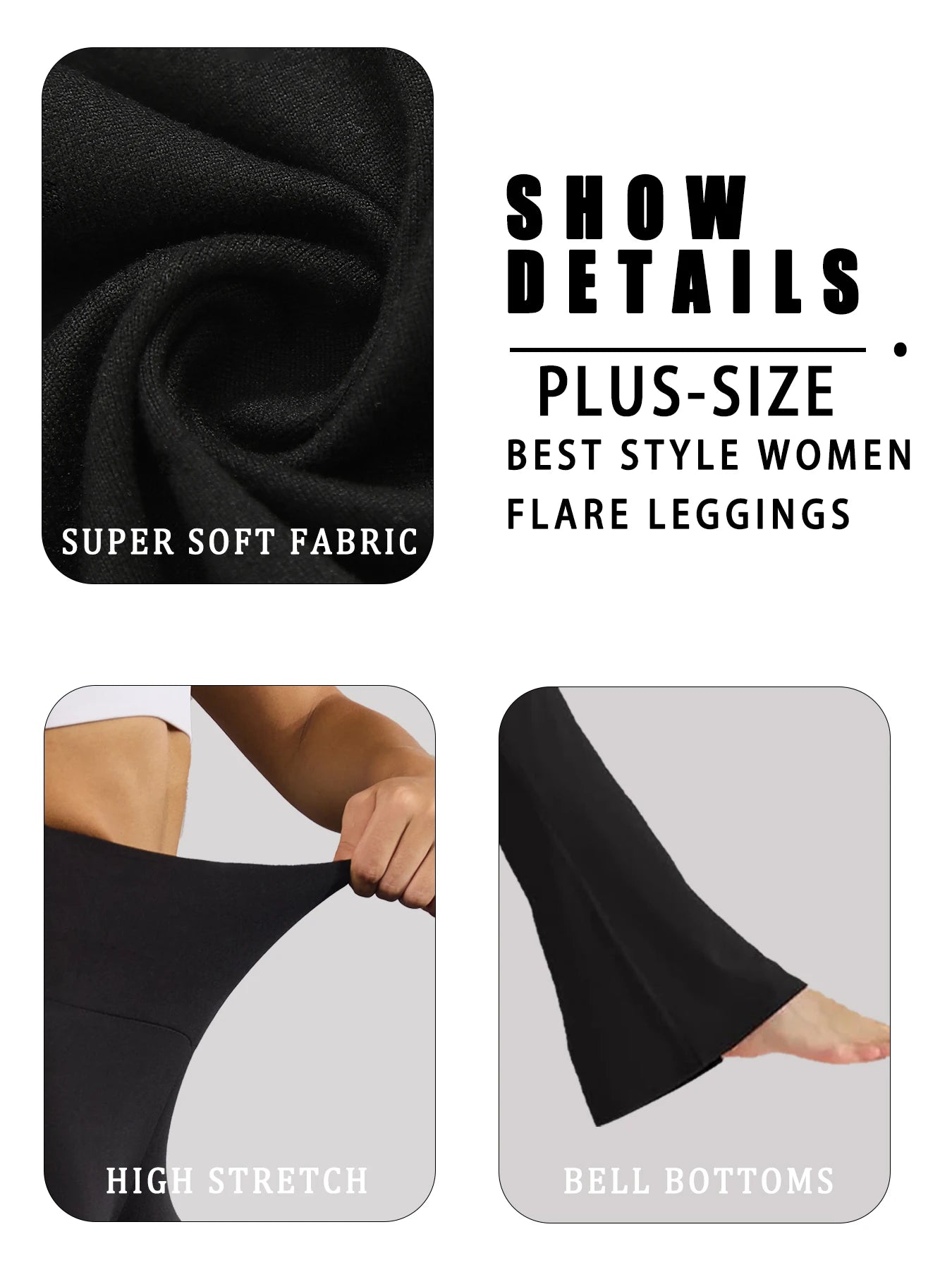 High-Rise Flared Leggings