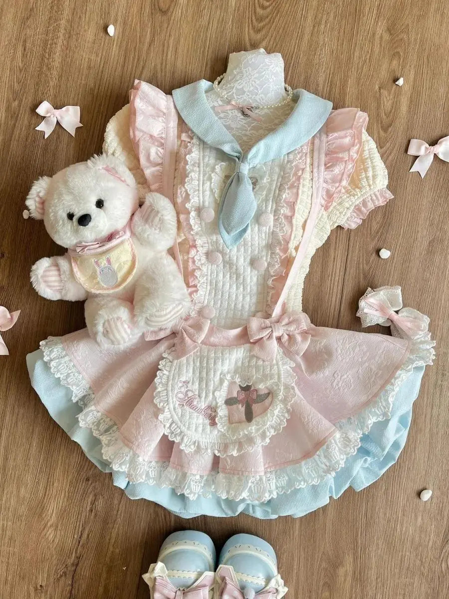 Conjunto casual dulce de dos piezas