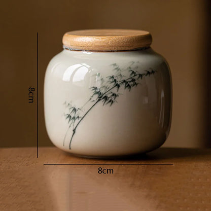 Vintage Ceramic Tea Can