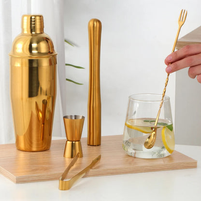Stainless Steel Rainbow Boston Cocktail Set