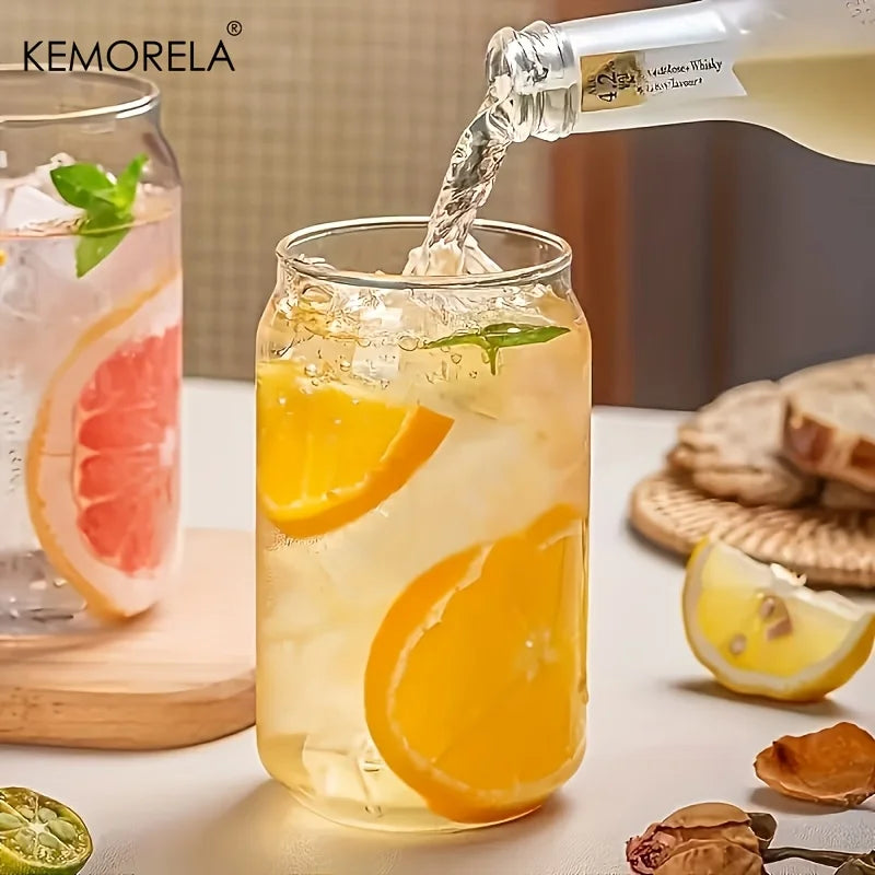 1/2PCS High Borosilicate Glass Tumbler