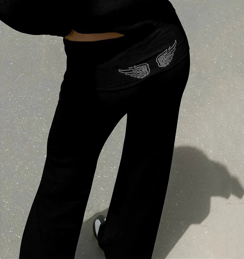 Wings Beads Sweatshirt
