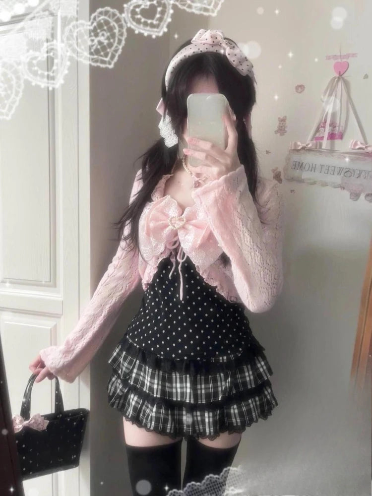 Conjunto de falda de 3 piezas