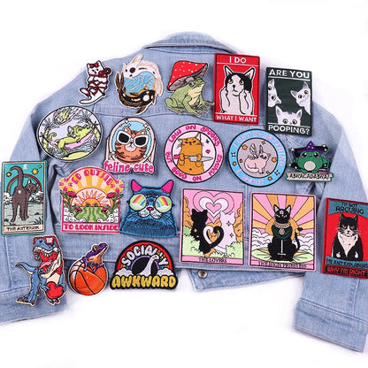 Cat Embroidery Patch