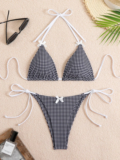 Plaid Bikini