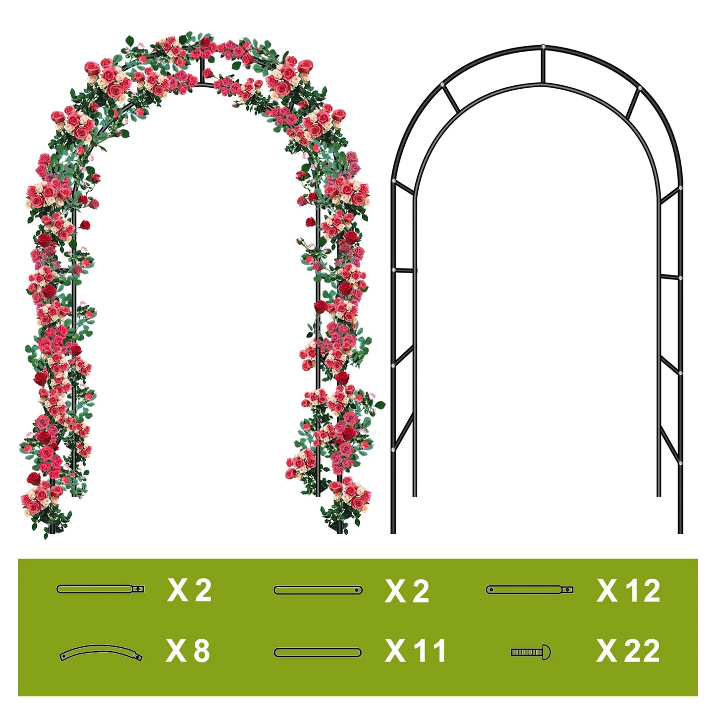 Iron Wedding Arch