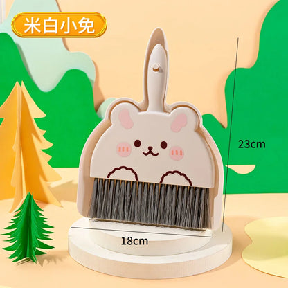 Mini Cartoon Desktop Cleaning Broom