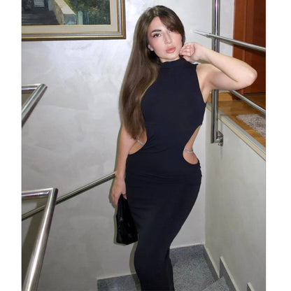 Cut out Long Dress