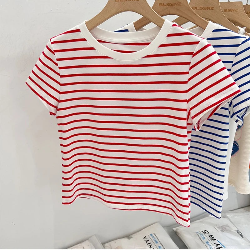 Short Sleeve Striped T-Shirt