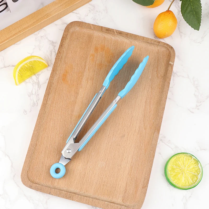 Silicone BBQ Grilling Tong