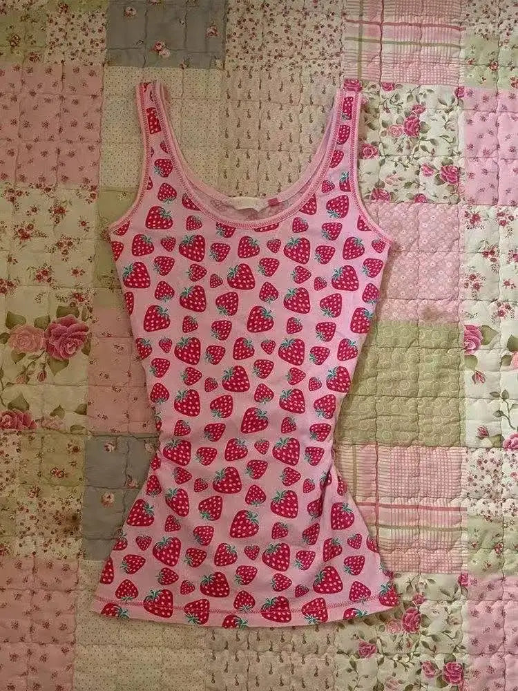Camiseta sin mangas con cuello halter y encaje