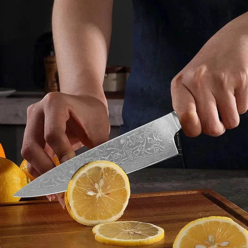 Damascus Kitchen Knife