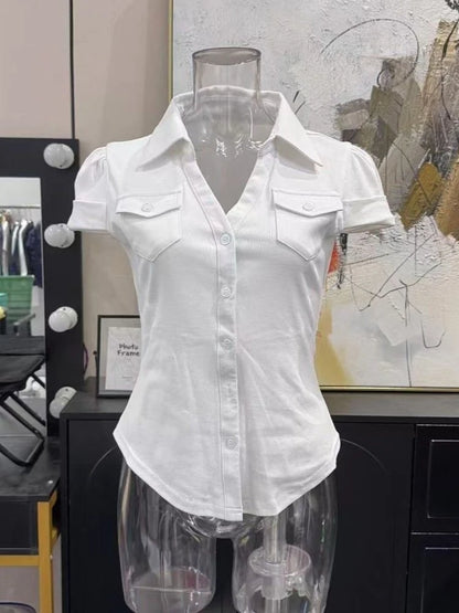 Short Sleeve Blouse