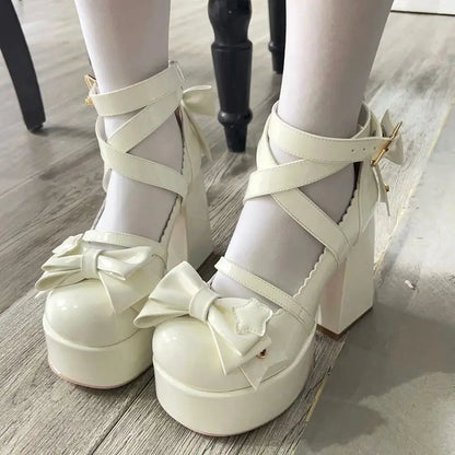 Mary Jane High Heels