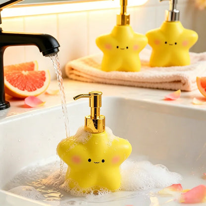 Star Face Resin Lotion Dispenser