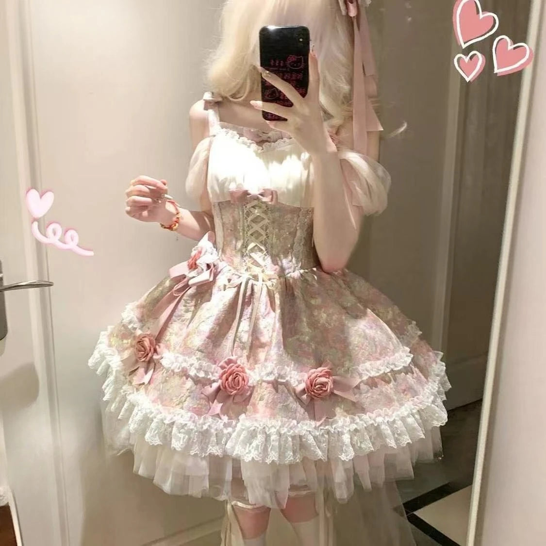 Bow Lace Dress