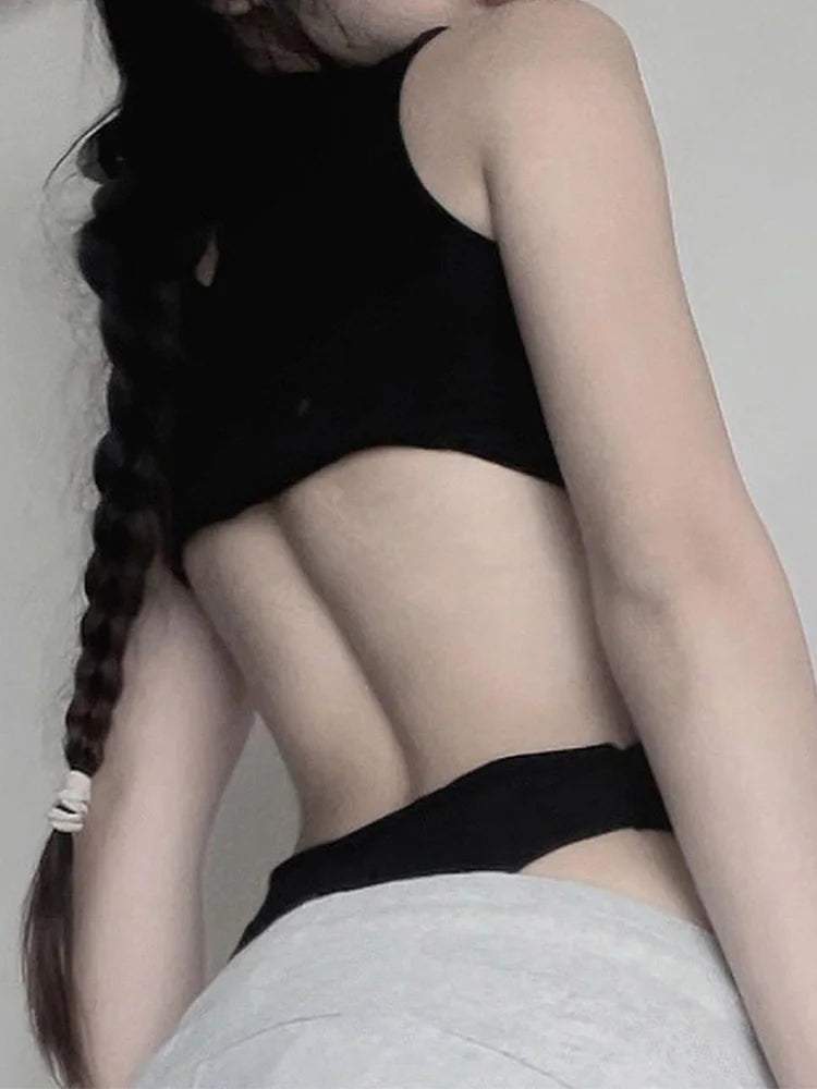 Body sin mangas calado
