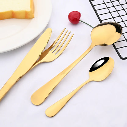 Stainless Steel Tableware Set