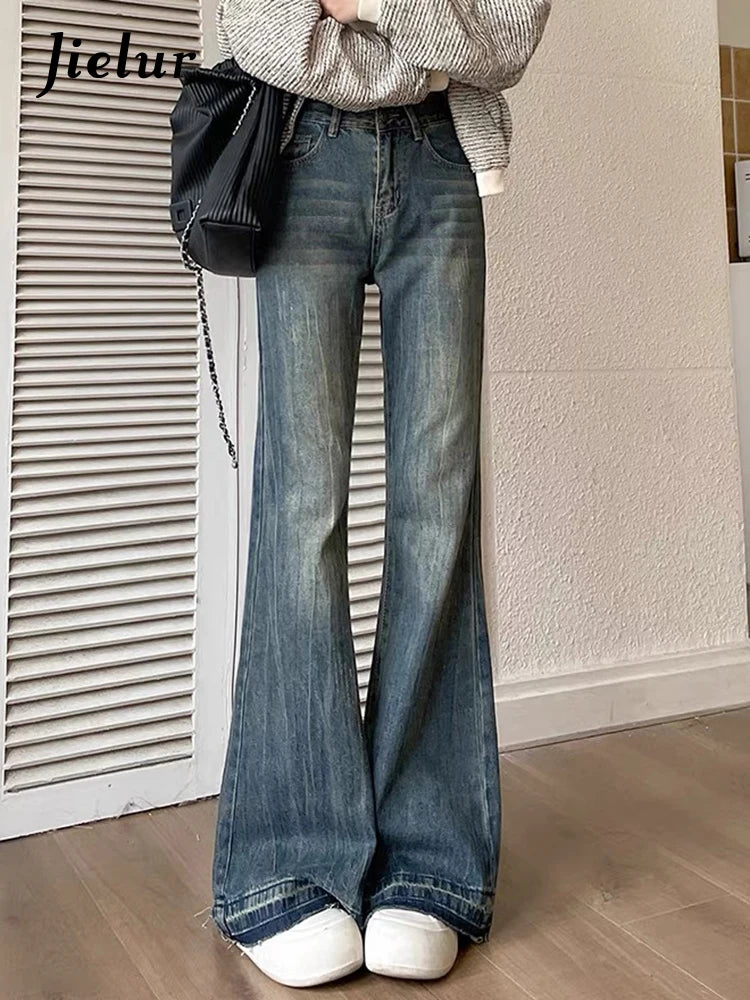 Slim Casual Blue Jeans
