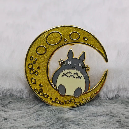 moon totoro brooch