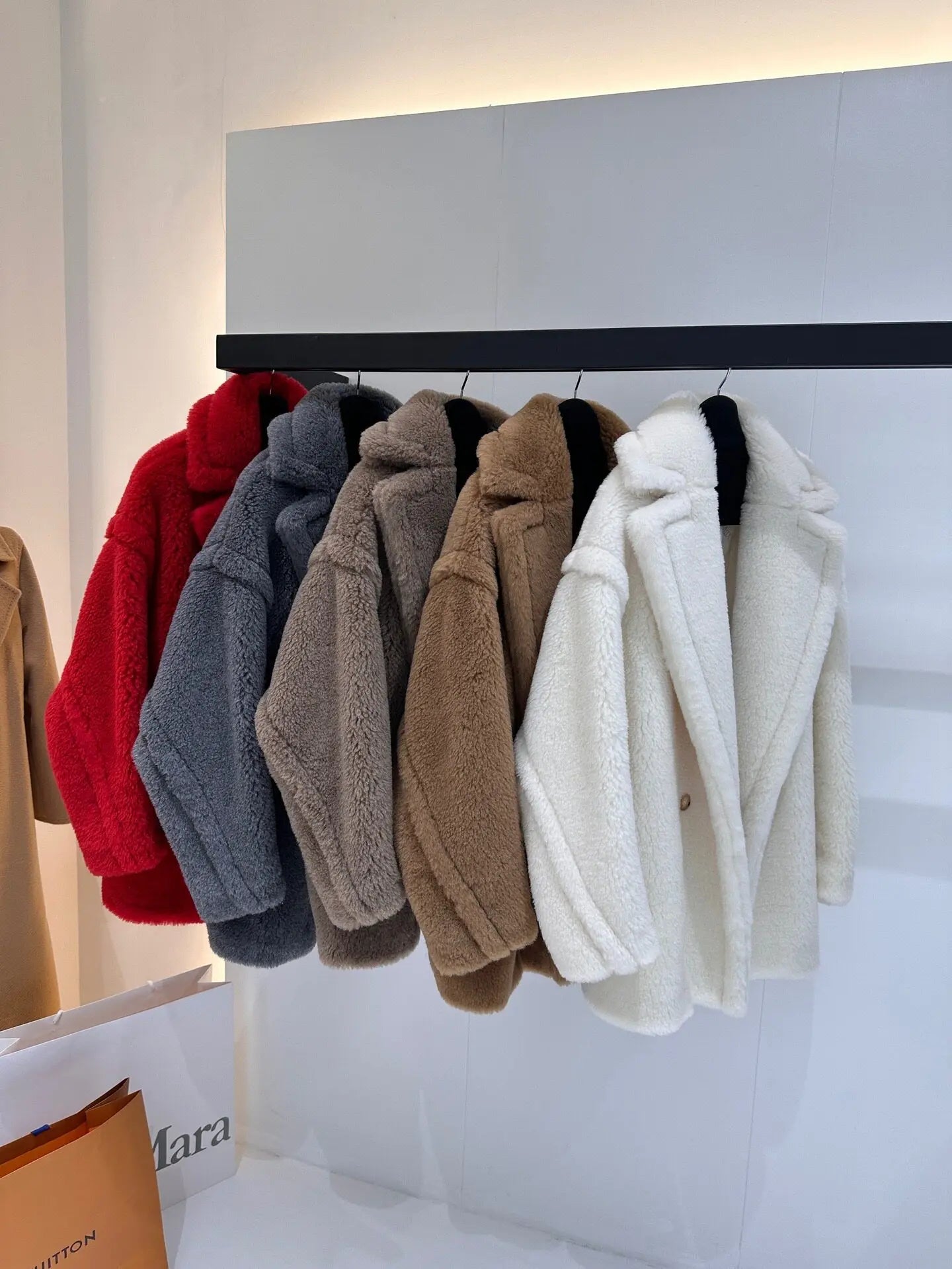 Short Teddy Bear Coat