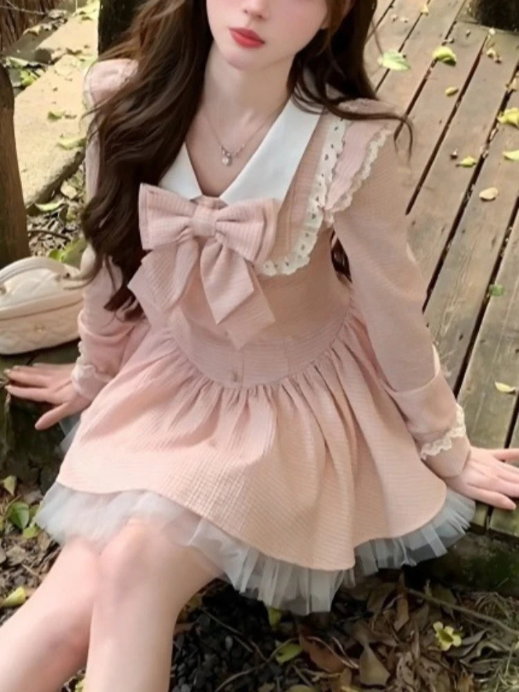 Lace Bow Dress