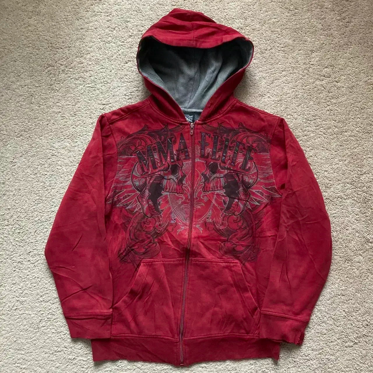 Fur Collar Zipper Hoodie
