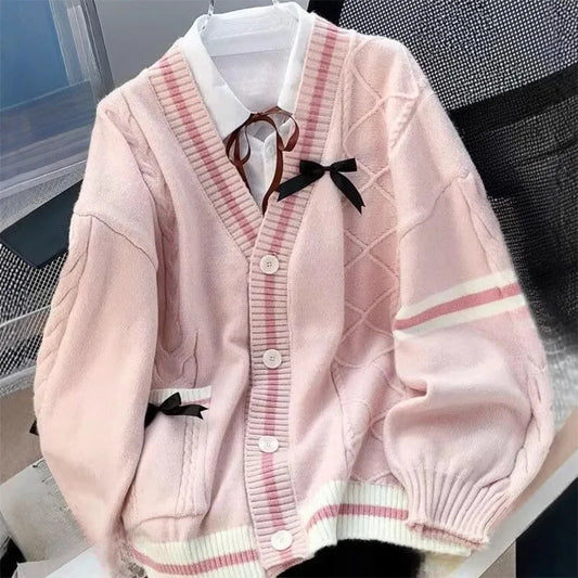 Bow Cardigan