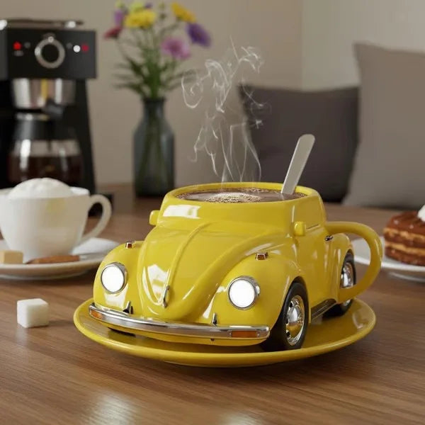 Beetle Shaped Coffee Mug