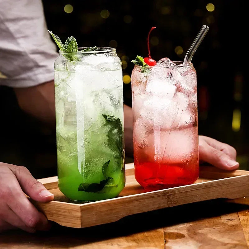Glass Cup Reusable Straw
