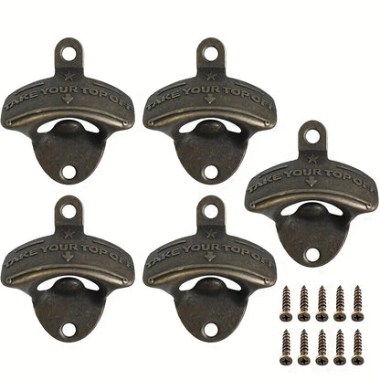Take Your Top Off Matte Bottle Opener Wall Mounted