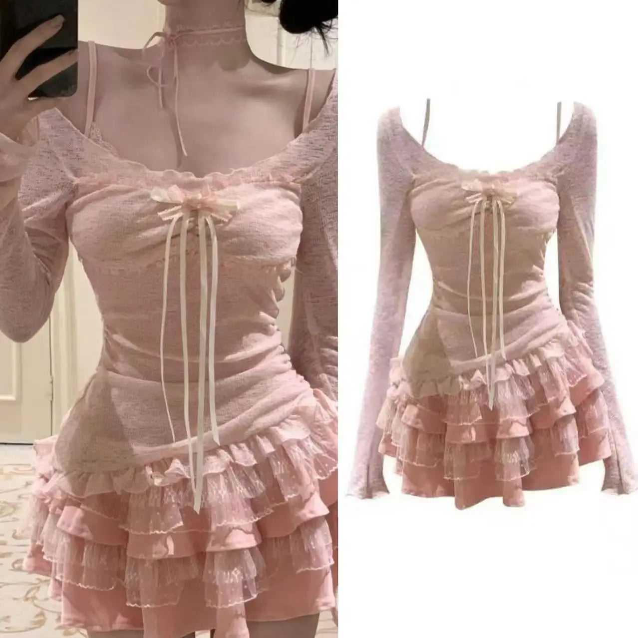 Conjunto de camiseta de dos piezas