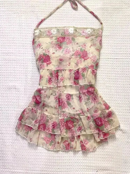 Floral Sleeveless Vest