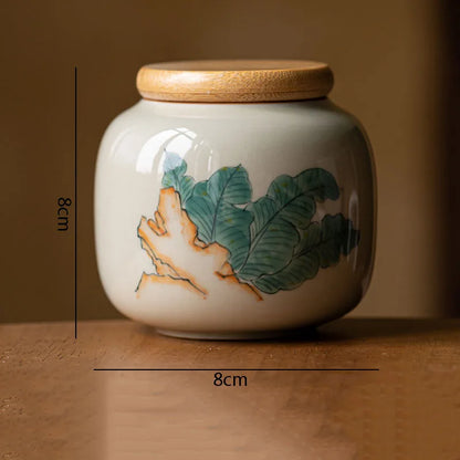 Vintage Ceramic Tea Can