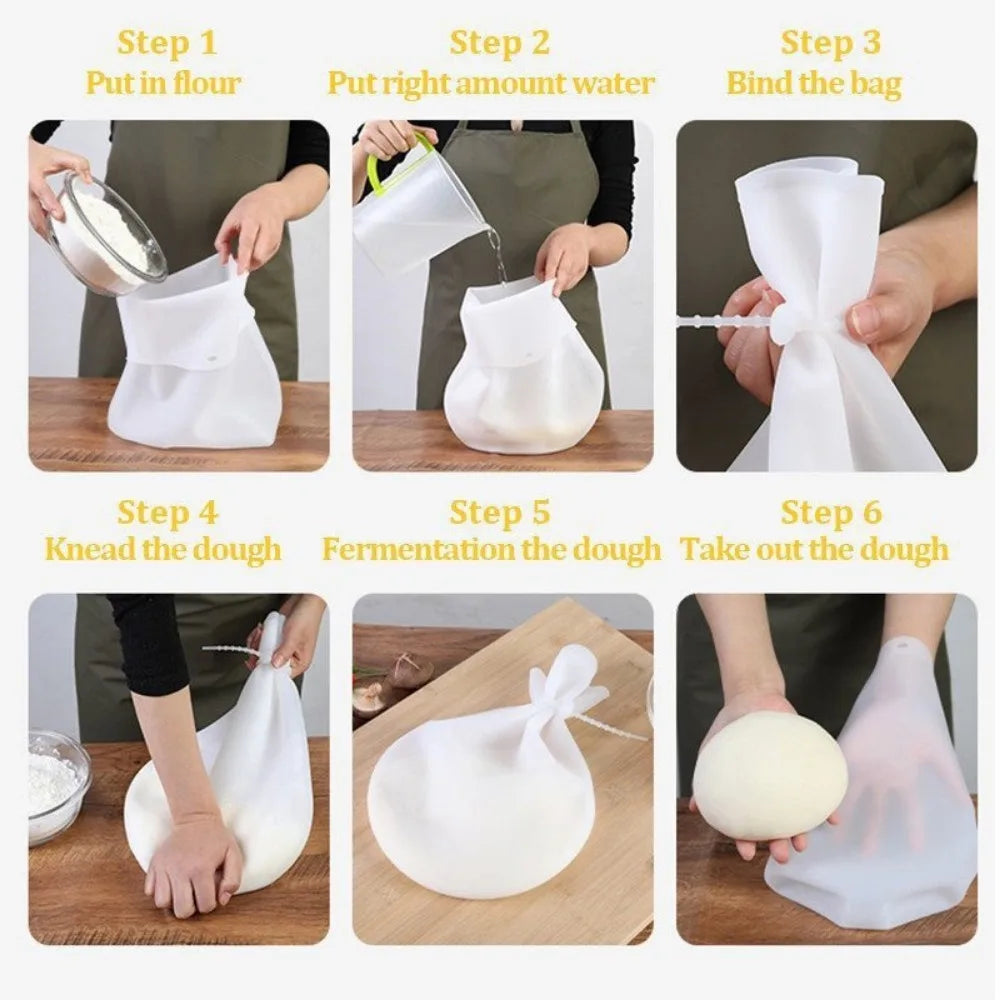 Food Grade Silicone Kneading Dough Bag