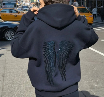 Wings Beads Sweatshirt