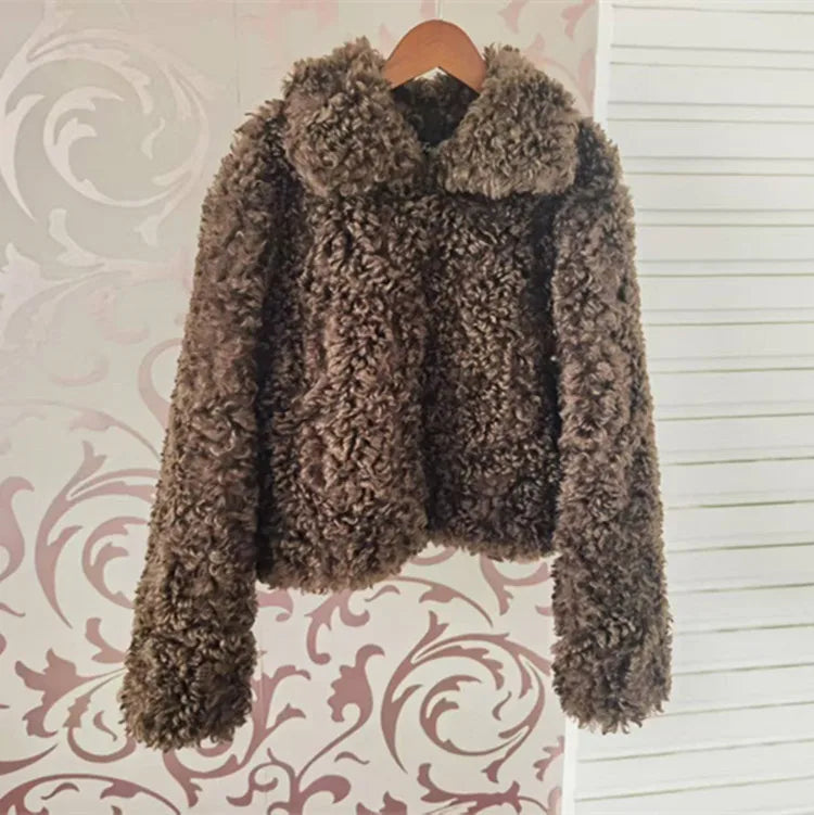 Faux Fur Short Coat