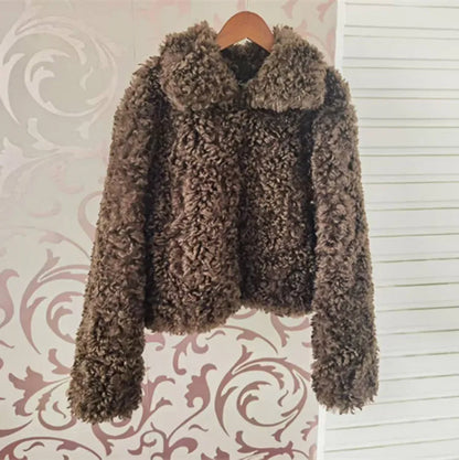 Faux Fur Short Coat