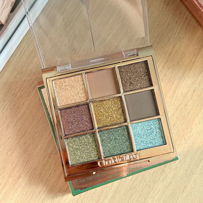CT Summer Limited Lip Gloss Hydrating Lipstick Setting Powder Shine Nine-Color Eyeshadow Palette Blush Skincare Essence Makeup