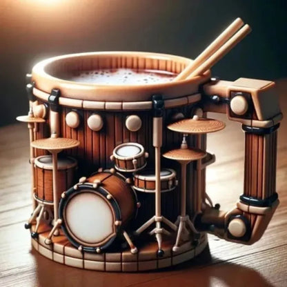 Resin Musical Instrument Coffee Mug