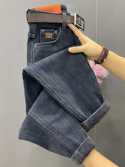 High Waist Straight Jeans