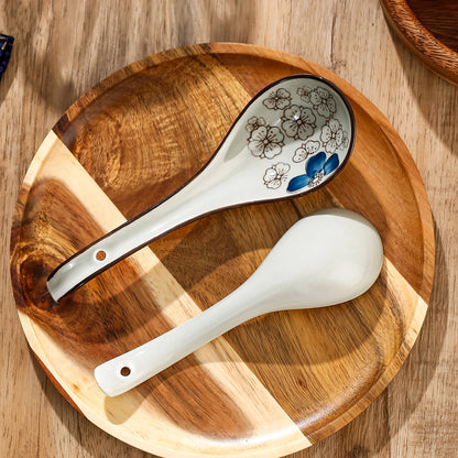 4Pcs Ceramic Spoon