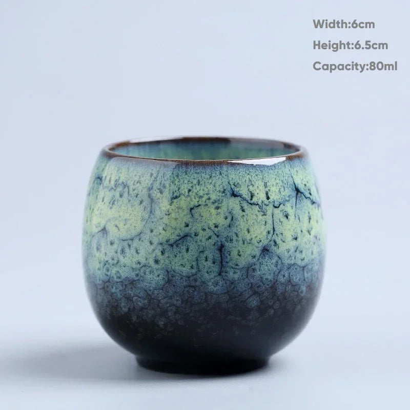 Kiln Change China Ceramic Tea Cup