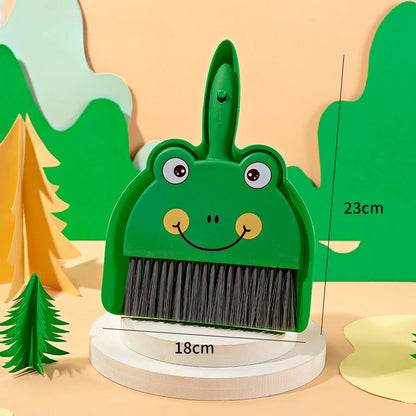 Mini Cartoon Desktop Cleaning Broom
