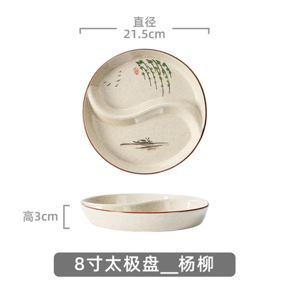 Round Ceramic Plate
